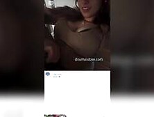 Omegle slut flash tits and pussy