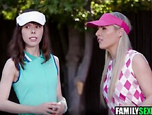 Step parents screw step daughter & step son after pickleball game