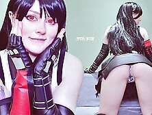 Femdom Role-play: Tifa Lockhart Ruined Your Orgasm And Let You Cum Only If Youll Wedgie Yourself