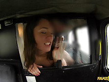 Brunette Latvian Beauty Looking For A Husband Finds Cabbie's Cock Instead - Reality Taxi Sex