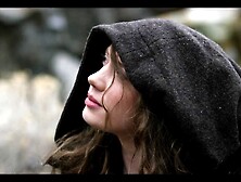 Gorgeous Teen Timidly Explores A Fantasy Land