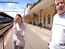 Sweetie Earns For Ticket On Train By Having Sex