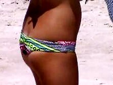 Nice Beach Teen Butt Crack Spy