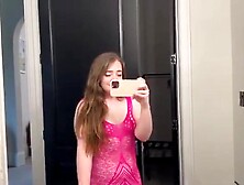 Slutty Dress Try On Pawg! Redheaded Slut Tries Tiny Sheer Amazon Dresses!