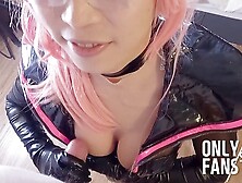 Mysterious Asian Femboy In Captivating Cosplay Delights In Sucking Cock