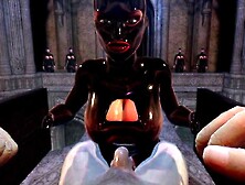 Citor3 Femdomination two CG VR game walkthrough 5: Collar