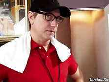 Olivia Austin and Kenzie Reeves are having a foursome with ebony lads from the neighborhood