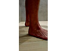 Solo anal biggest vibrator ride in shower
