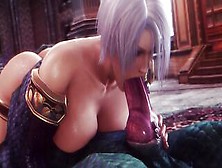 Ivy Valentine Suck Gigantic Dick Argonian - Soulcalibur (Noname55)