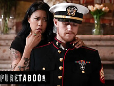 Pure Taboo Lonely Widow Dana Vespoli Wants Stepson To Wear Gone Husband Military Uniform & Fuck Her