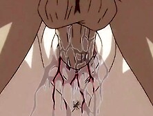 Blonde she elf is fingeed and brutally fucked in sex anime