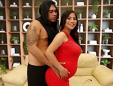 Curvy scene with temperament Analía Lipha from Sexmex