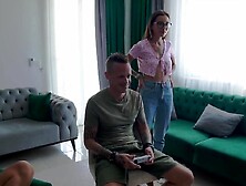 Unaware Cuck Husband Cheated On By His Teen Wife With His Friend (18+)