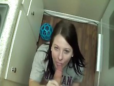 Excited Wife Oily Cook Jerking