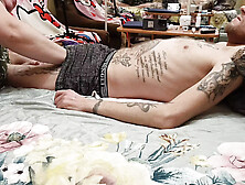 mother-in-law watches son-in-law cum after blowjob