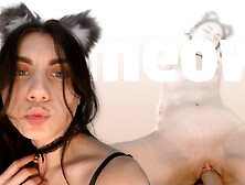 Cat Cosplay yo Teen Fucks Huge Dick Dildo (18+)