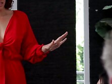 Steamy Seduction Jasmine Shernis Lustful Lesson with a Sizzling MILF and DILF