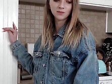Sister Loves Step-Brother's Big Dick! Hot & Busty Redhead Sucks Hard And Rides Him