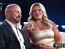 WIFEY Breathtaking Golden-haired Hotwife Cameryn Morie Gets Banged By Some other Stud Whilst Hubby Watches