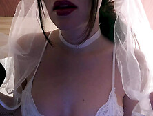 Horny Bride Wants To Ride Your Cock On Wedding Night (Roleplay-A