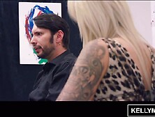 Kelly Madison is a large titted golden-haired lady who loves to have casual sex with younger lads