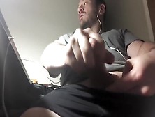 Solo Masturbation Intense Orgasm And Cum Shot