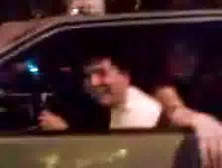 Drunk Attention Whore Sluts Naked on Moving Car