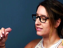 Cfnm Amateur Sex 21yo With Glasses Sucks And Jerking