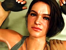 jill valentine cream-pie and anal - with audio