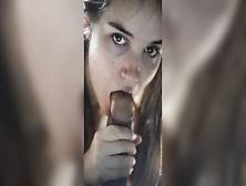 Cute Teen Performs Amazing Blowjob