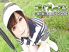 Michiru Tsukino Golf Lesson Part1 - Caribbeancom