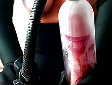 Hard Handjob with Penis Pump! CBT Cock Denial Femdom Mistress Redix