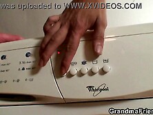 Large melons granny three-some screw