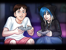 You Look Familiar by Misskitty2k.  Summertime Saga Reworked - 17.