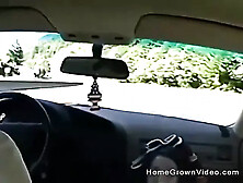 Bettys Wild Ride in the Car