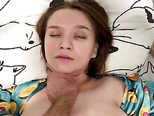 Stepdaughter was willing for her stepfather's overnight visit. Real amateur homemade sex