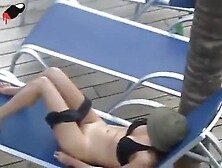 Drunk Lady With Bikini Bottoms Down