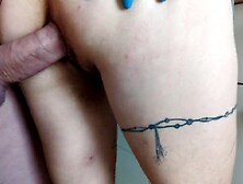 Une bonne sodo a sec dans la cuisine pour une small salope