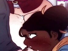 Uncensored Hentai - Public Sucking and Sex on a Bus