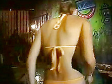 Mud fight girls stripping each other