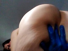 MATURE PinkMoonLust Humongous Ass Asshole Bends over ANAL FINGERS BUTT-HOLE SQUIRT Female Ejaculation on Hand