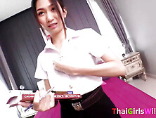 Thai University Student Creampied