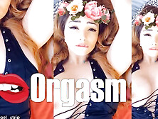 Beautiful Agony Orgasm Face Real Masturbation