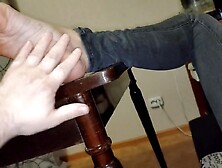 The Smell Of These Smelly Feet Turns On - Licked The Soles Of The Feet Of A Hot Mother I'd Like To Fuck - Footjob