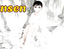 Leo Anime girl take a unisex hot spring in a unexplored place.