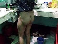 Desi Bhabhi Fucking in Kitchen When she was Cooking Food
