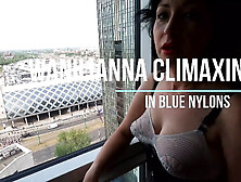 Climax In Blue Nylons