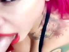 Brittanya Razavi Snapchat Sloppy Blowjob Video Leaked