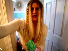 Step-Mama Gets Facial Teasing Step-Son with Bawdy Pants - 4K - TabithaXXX - JordanROCKSXXX