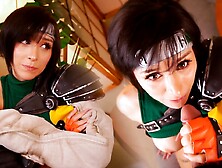 I Suck My Step-Brother's Dick As Yuffie From Final Fantasy - Leela Moon